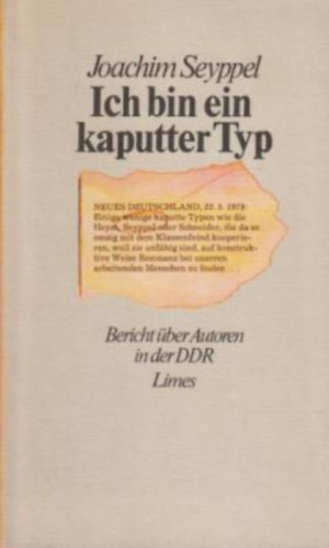 Seyppel Joachim - Ich bin ein kaputter Typ