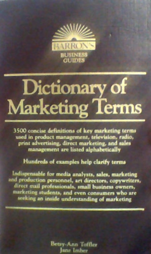 Disctionary of Marketing Terms