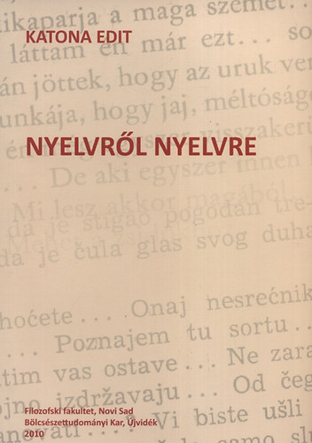Nyelvrl nyelvre