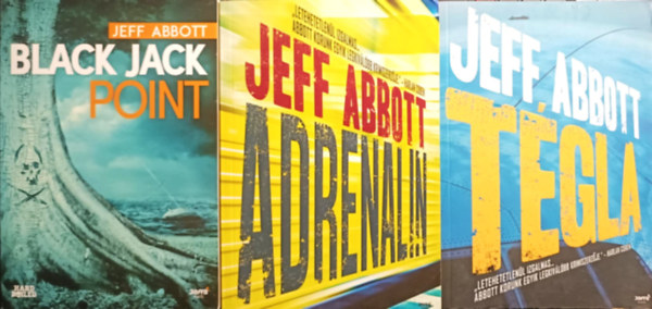 Jeff Abbott knyvcsomag