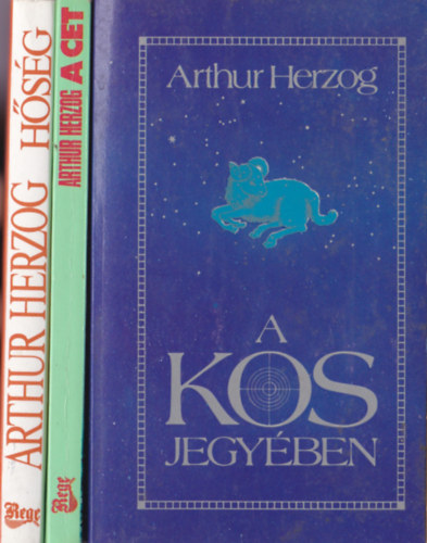 3 db Arthur Herzog knyv: A kos jegyben; A cet; Hsg