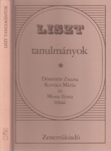 Liszt tanulmnyok (dediklt)