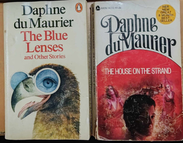 2 db Maurier: The Blue Lenses and Other Stories + The House on the Strand