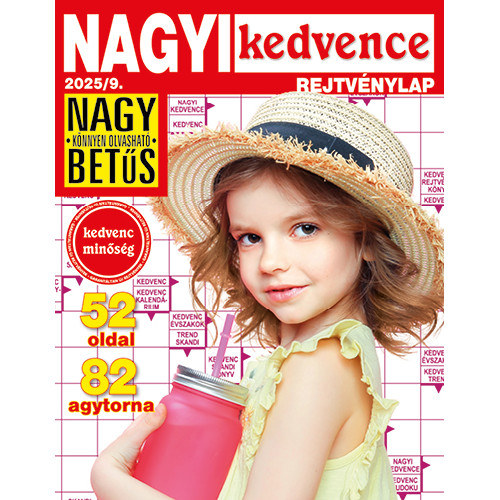 Nagyi kedvence rejtvénylap 2025/9