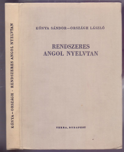 Rendszeres angol nyelvtan (Tizedik kiad�s)