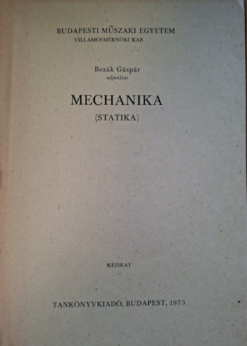 Mechanika (statika)