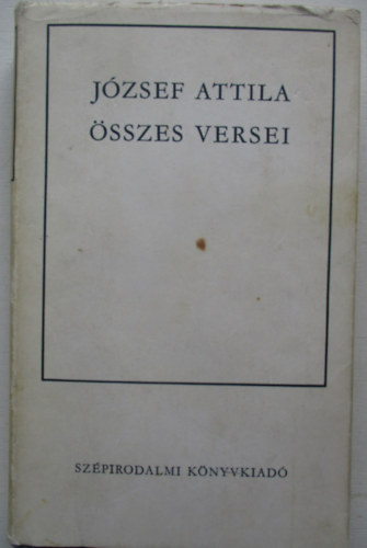 Jzsef Attila sszes versei