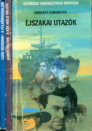 3 db Kozmosz és Galaktika fantasztikus könyv
