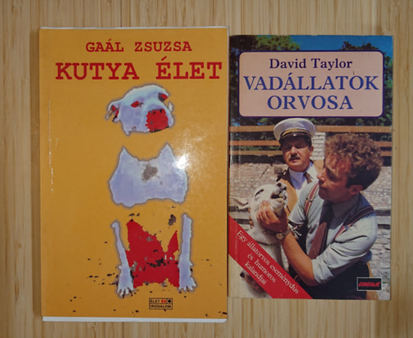 2 kedves k�nyv �llatokr�l: Vad�llatok orvosa, Kutya �let