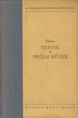 Versek �s pr�zai m�vek I-II.