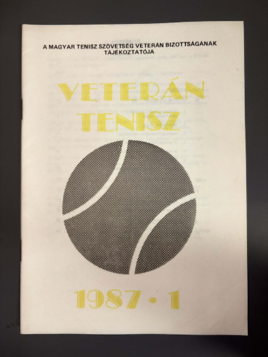 Veter�n Tenisz 1987 - 1.