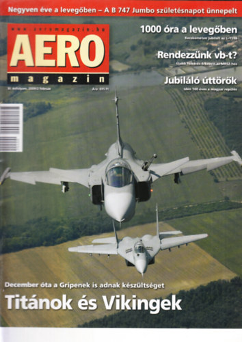 Aero magazin 2009. februr -  2010. janur, teljes vfolyam, lapszmonknt