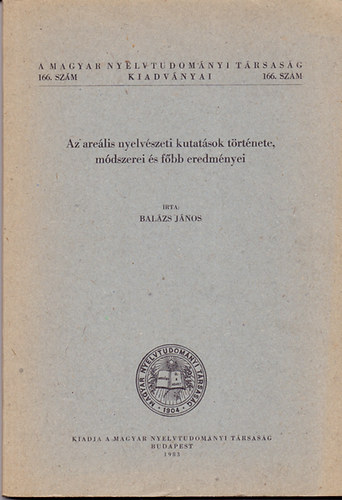 Az arelis nyelvszeti kutatsok trtnete, mdszerei s fbb eredmnyei