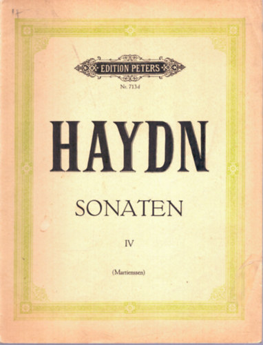Sonaten fr Klavier zu Zwei Hnden IV