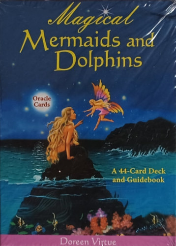 Doreen Virtue - Magical Mermaids and Dolphins Oracle Cards - 44 lapos jskrtyacsomag  + Hasznlati utasts knyv