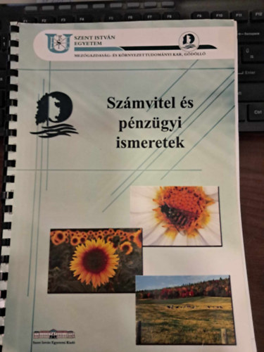 Szmvitel s pnzgyi ismeretek - Szent Istvn Egyetem jegyzet
