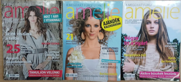 A megjult Frge Ujjak - Amelie (3 szm): 2010/tavasz, nyr, sz-tl szmok