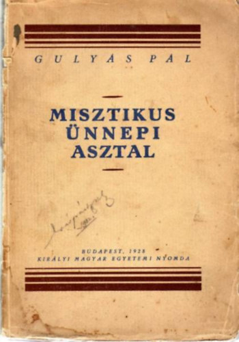 Misztikus nnepi asztal