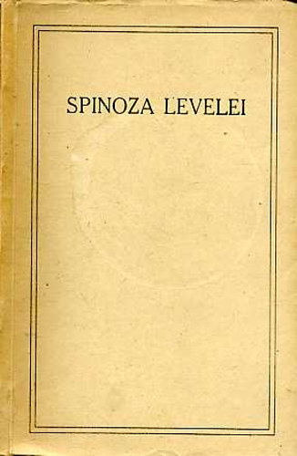 Spinoza levelei (Filozfiai rk tra)