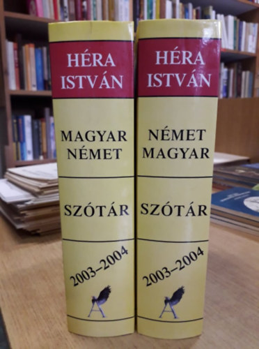 Magyar-nmet, nmet-magyar sztr I-II. (srga)
