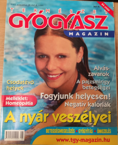 TermszetGygysz magazin- 2003. augusztus, IX. vfolyam 8. szm