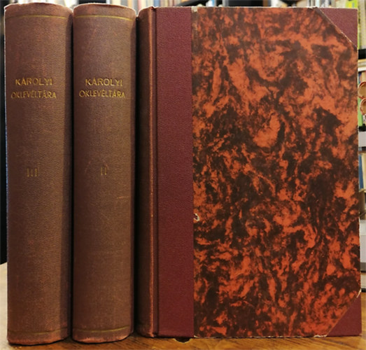 A Nagy-Krolyi Grf Krolyi csald oklevltra I-III. Oklevelek 1253-1413.