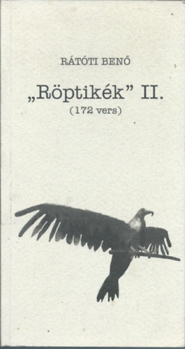 "Rptikk" II. (172 vers)