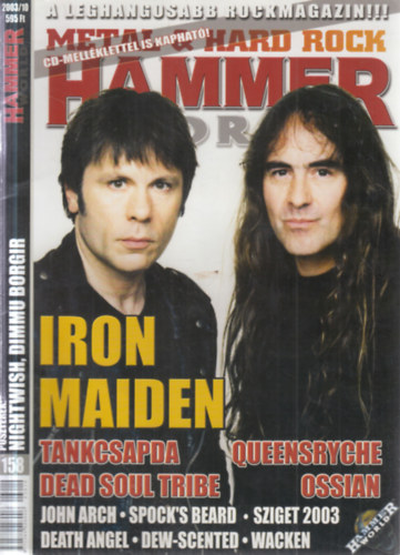 Metal and Hard Rock Hammer magazin 2003/10. (magyar nyelv�)