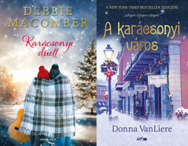 2 db kar�csonyi romantikus reg�ny: Kar�csonyi duett +A kar�csonyi v�ros