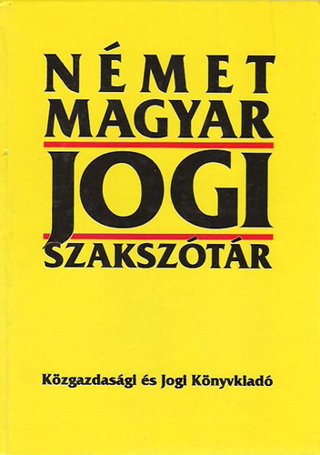 Nmet-magyar jogi szaksztr