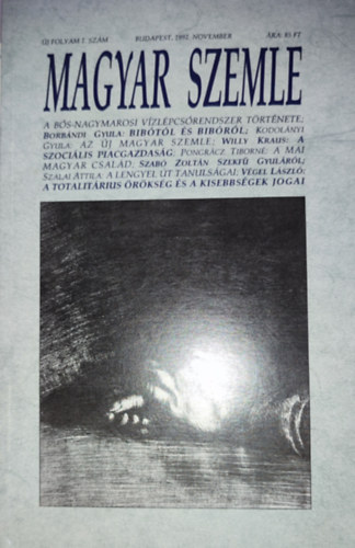 Kodol�nyi Gyula (szerk.) - Magyar Szemle - 1992. november
