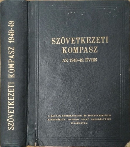 Jcsik Lajos - Szvetkezeti kompasz az 1948-49. vre