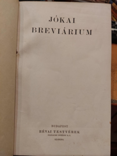 Jkai brevirium
