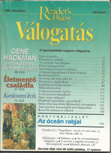 Reader's Digest V�logat�s 1993. december