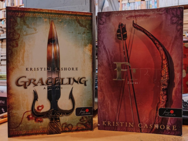 Kristin Cashore - 2 db Kristin Cashore: A garabonc (Graceling) + Zsarát (Fire)