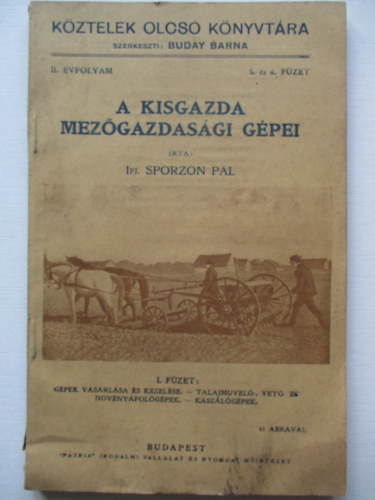A kisgazda mez�gazdas�gi g�pei
