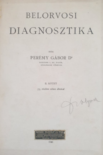 Belorvosi diagnosztika  II.ktet