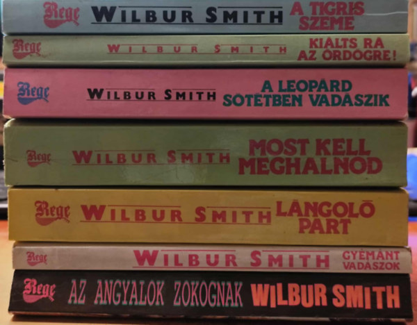 Wilbur Smith könyvcsomag (7 kötet)