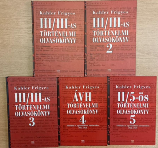 III/III-as trtnelmi olvasknyv 1-5. ktet