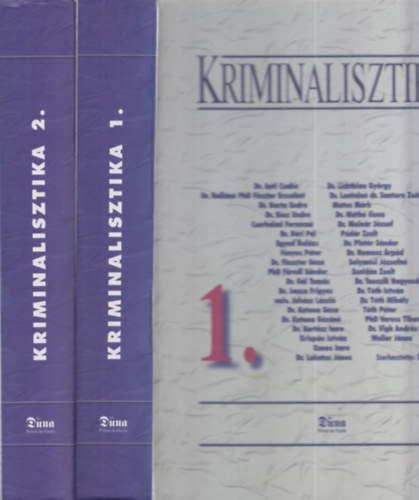 Kriminalisztika 1-2.