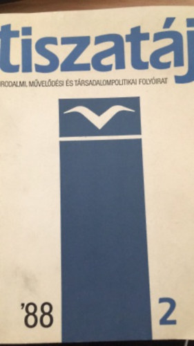 Kaposi M�rton - Tiszat�j - Ieodalmi, m�vel�d�si �s t�rsadalompolitikai foly�irat '88/2