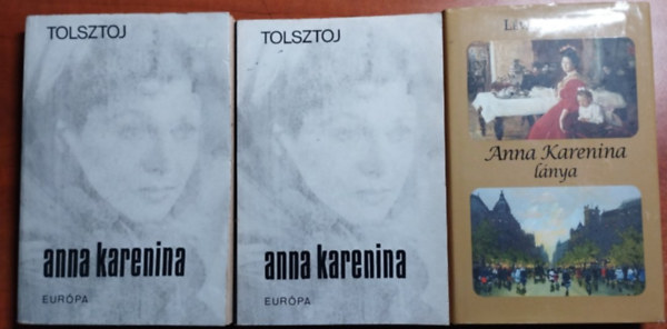 2db k�nyv:Anna Karenina I-II.+Anna Karenina l�nya