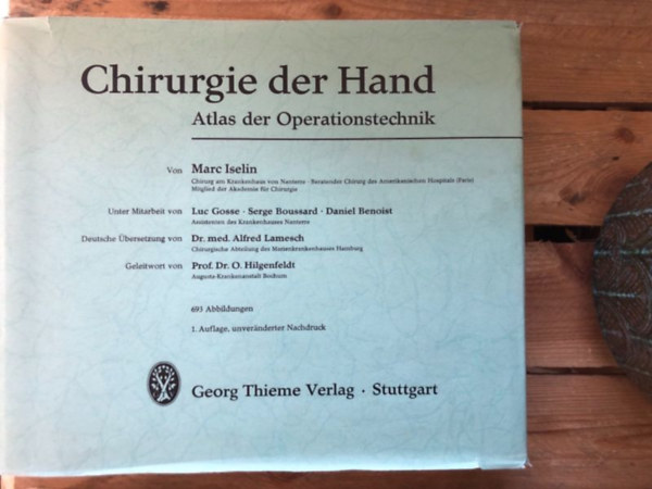 Marc Iselin - Chirurgie der Hand (Atlas der Operationstechnik)