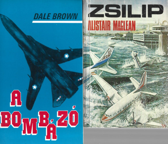 2 db knyv, Dale Brown: A bombz, Alistair Maclean: Zsilip