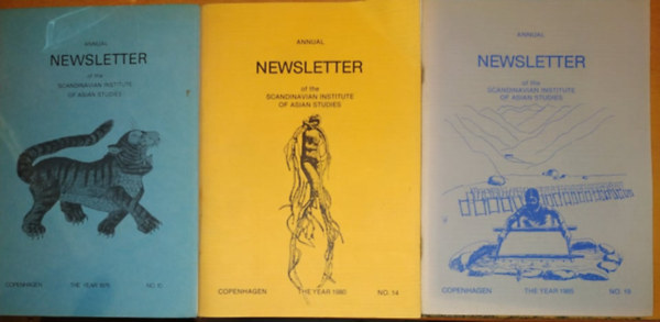 3 fzet Annual Newsletter szrvnyszm: 1976: No.10 + 1980: No.14 + 1985: No.19