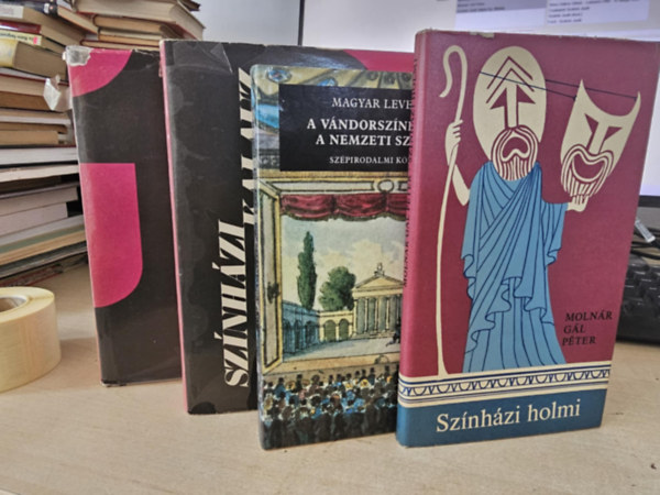A v�ndorsz�n�szett�l a Nemzeti Sz�nh�zig+ Sz�nh�zi holmi+ Sz�nh�zi kalauz I-II.