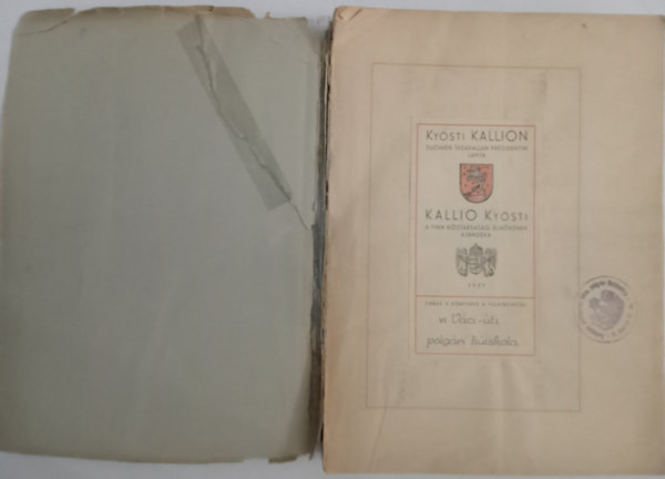 Kalevala (A Finn K�zt�rsas�g eln�k�nek aj�nd�ka)