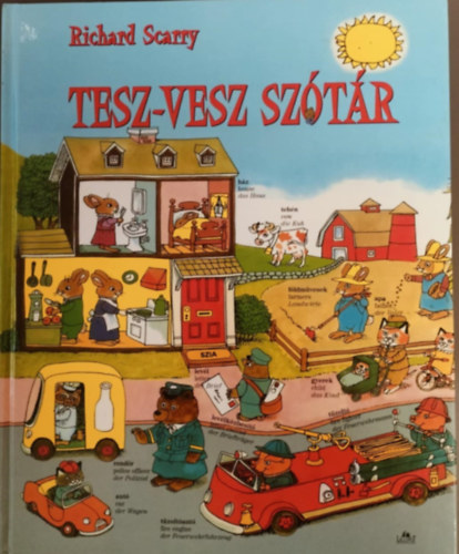 Tesz-vesz sztr - MAGYAR-ANGOL-NMET (A szerz rajzaival)