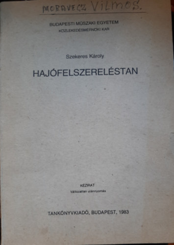 Hajfelszerelstan