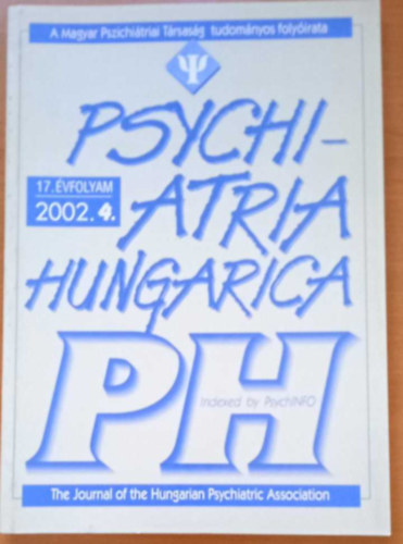 Psychiatria Hungarica 17. �vfolyam 2002. 4. sz�m